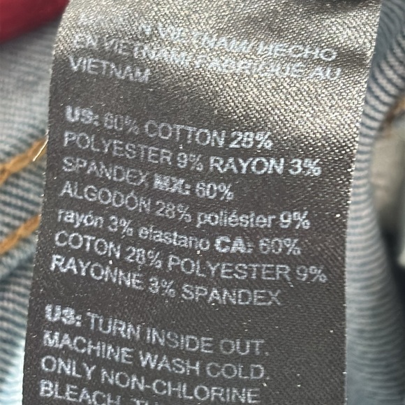 NWT WHBM The Short blue jean shorts - Picture 6 of 6